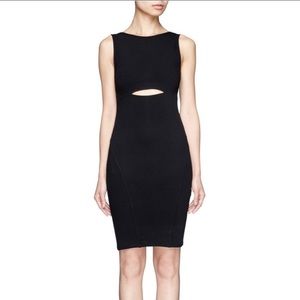 Helmut Lang Gala Knit cutout dress